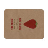 Farmers Market geïnspireerd op Save the Date | Aar Magneet (Horizontaal)