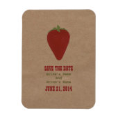 Farmers Market geïnspireerd op Save the Date | Aar Magneet (Verticaal)