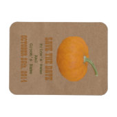 Farmers Market geïnspireerd op Save the Date | Pom Magneet (Horizontaal)