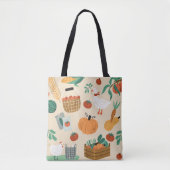 Farmer's Market Herbruikbare groentedruk Tote Bag (Voorkant)