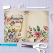 Farmer's Market Honey en Bloemen Decoupage Tissuepapier (Craft)
