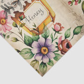 Farmer's Market Honey en Bloemen Decoupage Tissuepapier (Detail)