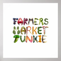 Farmer's Market Junkie - Funny Healthy Inspiration