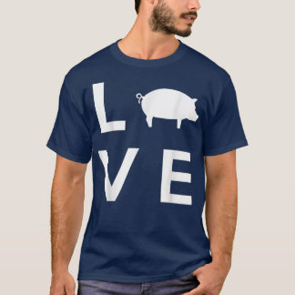 Farmers pigs farmers agriculture sowing piglet t-shirt
