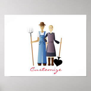 Farmer's vrouw koningin van Spades Thunder_Cove Poster