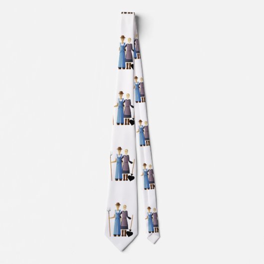 Farmer's vrouw koningin van Spades Thunder_Cove Stropdas (Voorkant)