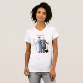Farmer's vrouw koningin van Spades Thunder_Cove T-shirt (Voorkant volledig)