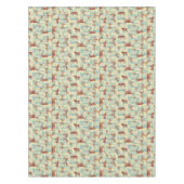 Farmhouse Animals Modern Patroon - Klassiek Land Tafelkleed (Voorkant)