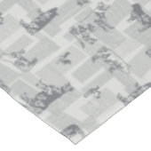 Farmhouse Animals Modern Pattern - Grey Tafelkleed (Gekanteld)