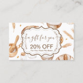 Farmhouse Artisan Bakery Kortingskaartje (Voorkant)