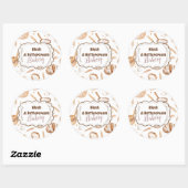 Farmhouse Artisan Bakery Ronde Sticker (Vel)