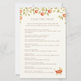 Farmhouse Baby Clothesline Pass The Prize Game