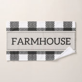 Farmhouse Bath Towel Set Bad Handdoek (Handdoek)