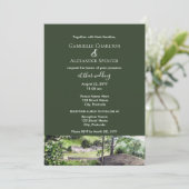 Farmhouse bij Thirlmere Wedding Invitation Kaart (Staand voorkant)