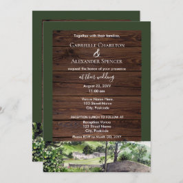 Farmhouse bij Thirlmere Wedding Invitation Kaart