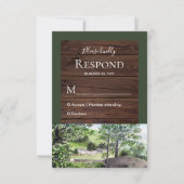 Farmhouse bij Thirlmere Wedding Response RSVP (Voorkant)