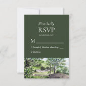 Farmhouse bij Thirlmere Wedding Response RSVP (Voorkant)