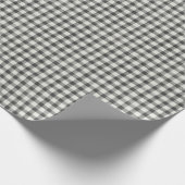 Farmhouse Black and White Buffalo Check Cadeaupapier (Hoek)