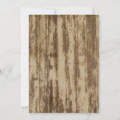 Farmhouse bruiloft Style Kaart (Achterkant)