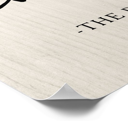 Farmhouse Chic | Welkom Poster (Hoek)