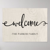 Farmhouse Chic | Welkom Poster (Voorkant)