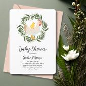 Farmhouse Chick Baby shower Kaart