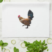 Farmhouse Chicken hand-handdoek Theedoek (Gevouwen)