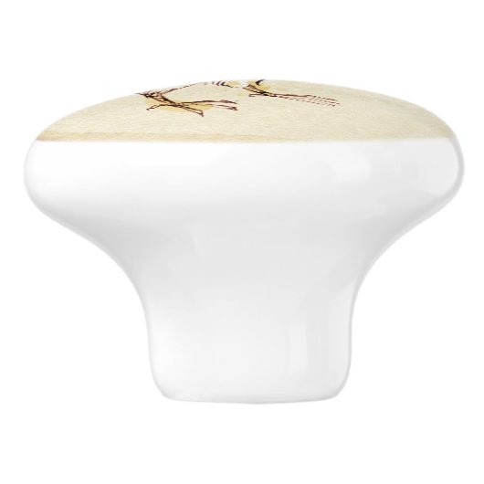 Farmhouse Chicken Keramische Knop (Zijkant)