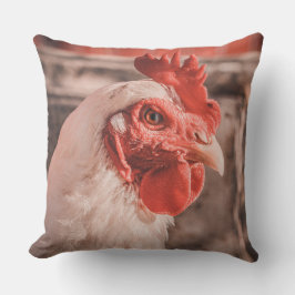 Farmhouse Chicken Pillow Kussen
