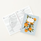 Farmhouse Citrus Oranje Branch Recipe Book Notitieboek (Binnen)