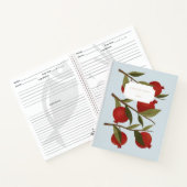 Farmhouse Citrus Pomegranate Branch Recipe Book Notitieboek (Binnen)