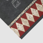 Farmhouse Coffee Kitchen Rooster Chalk Decoupage Tissuepapier (Detail)