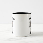 Farmhouse Cow-Mok Tweekleurige Koffiemok (Center)