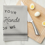 Farmhouse Dish Towel, Funny Kitchen Dish Towel Theedoek (Quarter Fold)