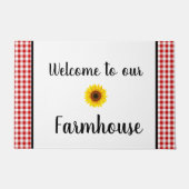 Farmhouse Doormat Deurmat (Voorkant)