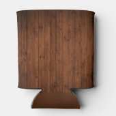 Farmhouse Familie Naam Rustic Wood Forest Blikjeskoeler (Achterkant)