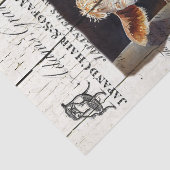 Farmhouse Floral Hereford Koeien Tissuepapier (Detail)