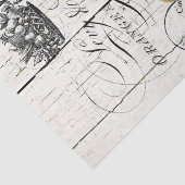 Farmhouse Floral Leghorn Chickens Tissuepapier (Detail)