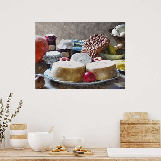 FARMHOUSE FOOD POSTER (Keuken)