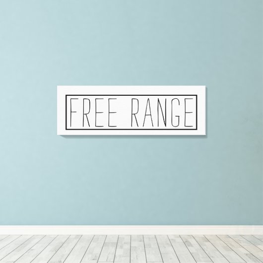 Farmhouse geïnspireerd vrijetijdsinterval keukende canvas afdruk (Insitu (Houten vloer))