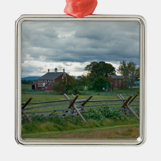 Farmhouse - Gettysburg National Park Pennsylvania Metalen Ornament (Voorkant)