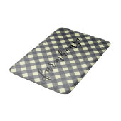 FARMHOUSE GINGHAM BADMAT (Gekanteld)