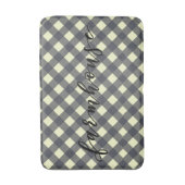 FARMHOUSE GINGHAM BADMAT (Voorkant Verticaal)