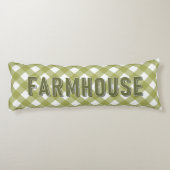 FARMHOUSE GINGHAM LICHAAMSKUSSEN (Achterkant)