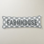 FARMHOUSE GINGHAM LICHAAMSKUSSEN (Achterkant)