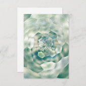 Farmhouse Green Galaxy Space Futuristic Bedankkaart (Voorkant / Achterkant)