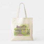 FarmHouse Grocery Canvas tas (Achterkant)