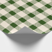 Farmhouse groen van witte, met de hand getrokken b cadeaupapier (Hoek)