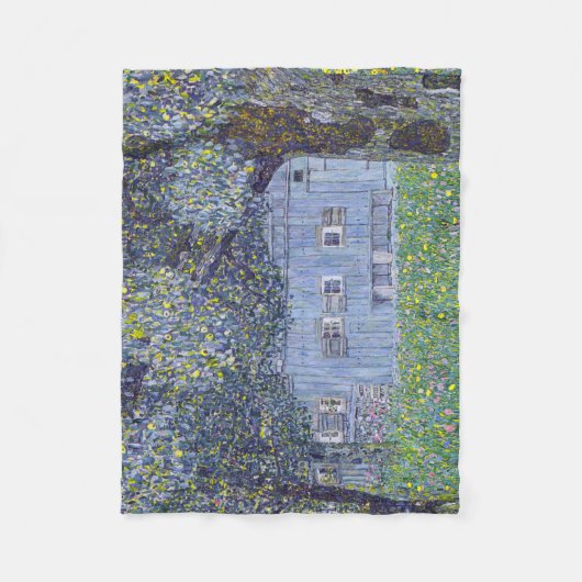 Farmhouse, Gustav Klimt Fleece Deken (Voorkant)