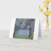 Farmhouse, Gustav Klimt Kaart (Gele Bloem)